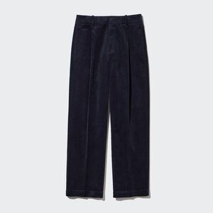 (NWOT) Uniqlo Corduroy Pleated Wide Leg Pants